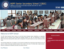 Tablet Screenshot of hdpyschool.com
